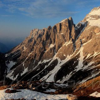 Alba nel Croda Campo