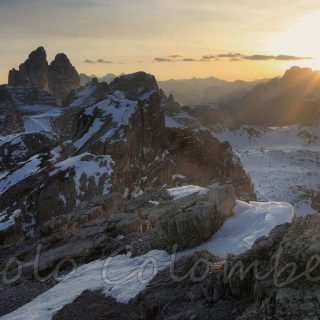 Tre Cime di Lavaredo controluce