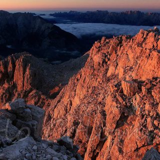 Alba nel Croda Campo