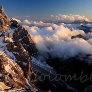 Nuvole in Val Venegia