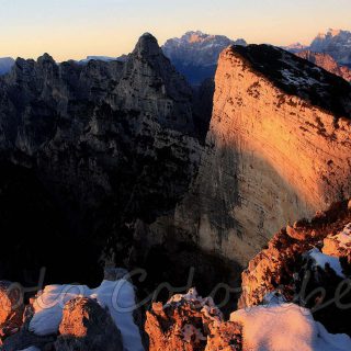 Tramonto nella Croda Bianca