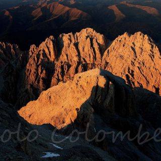 Tramonto nella Piatta alta