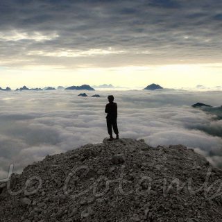 Viandante del Piz Sagron