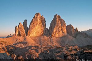 Tramonto sulle Tre Cime di Lavaredo