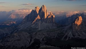 Alba sulle Tre Cime di Lavaredo