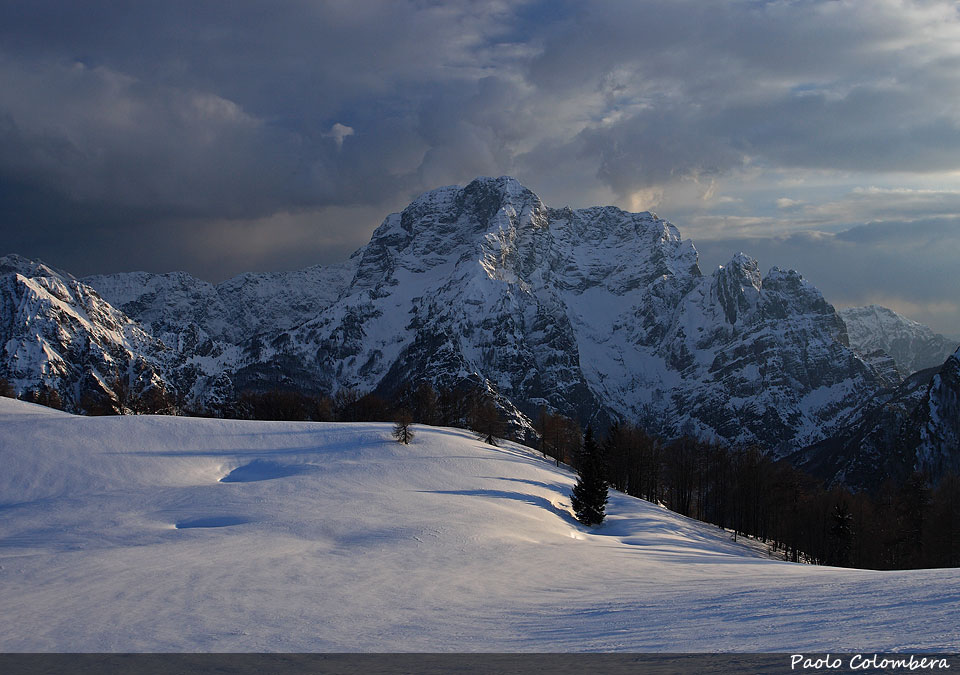 Col Nudo innevato