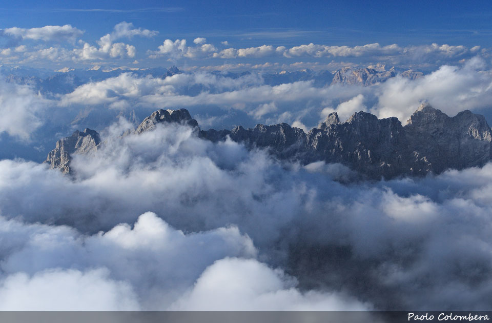 Marmarole, viste dall'Antelao