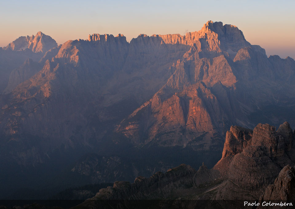 Prime luci sul Sorapiss