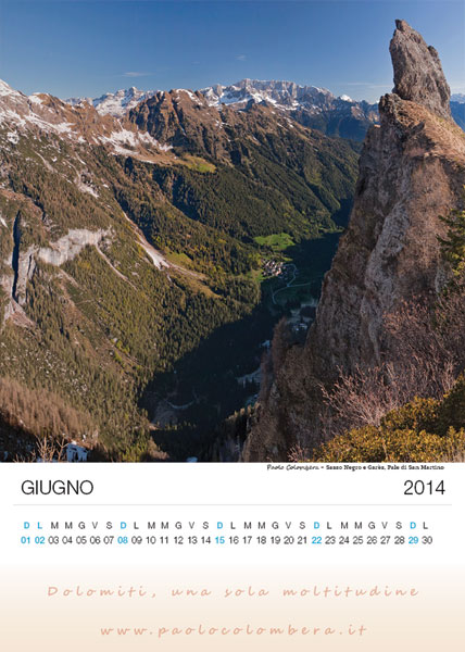 Sasso Negro e Gares, Pale di San Martino