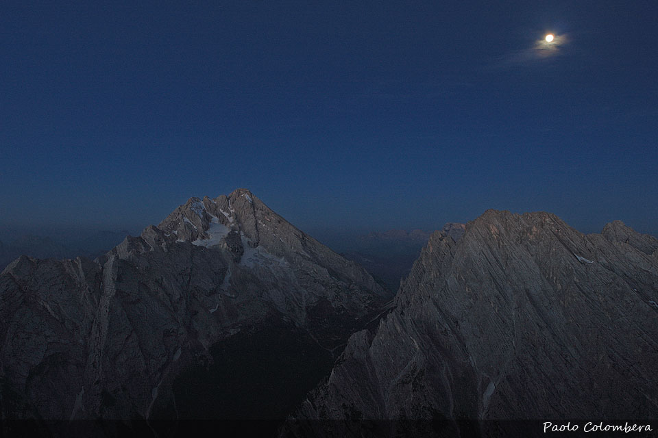 Antelao e cima Bastioni prima dell'alba