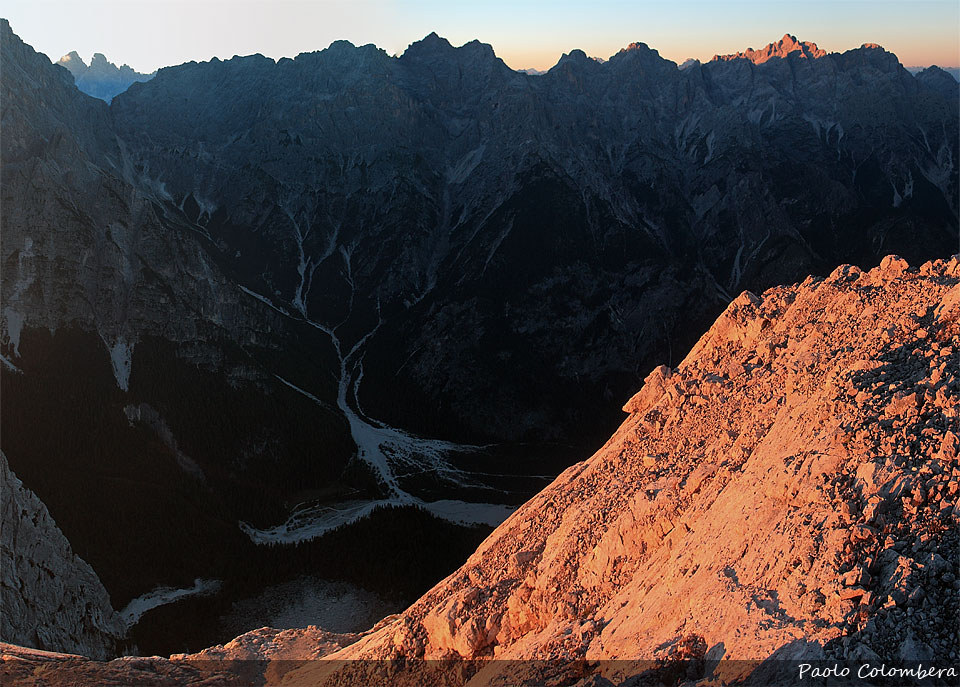 Versante sud delle Marmarole