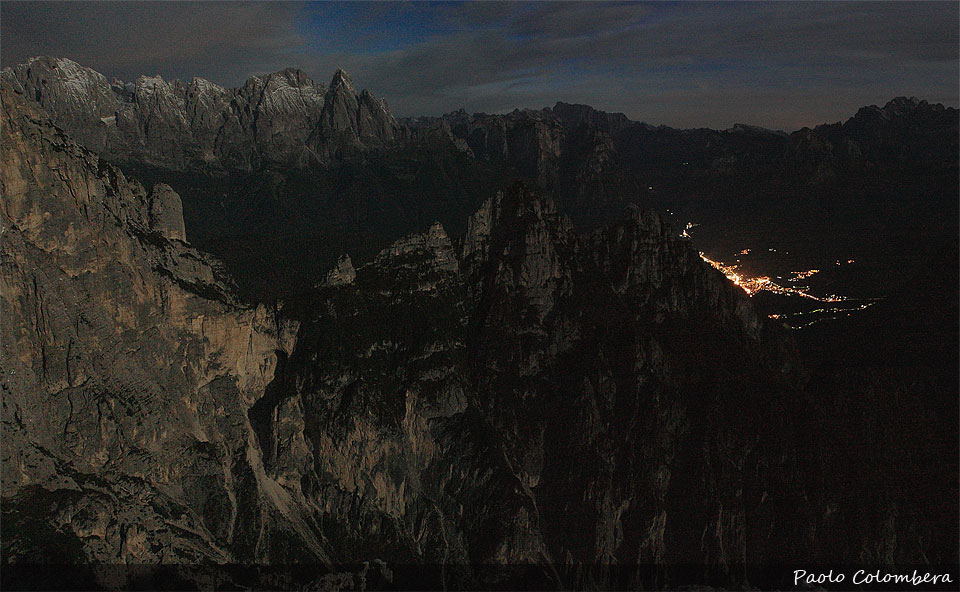 Notte sul Bus delle Neole