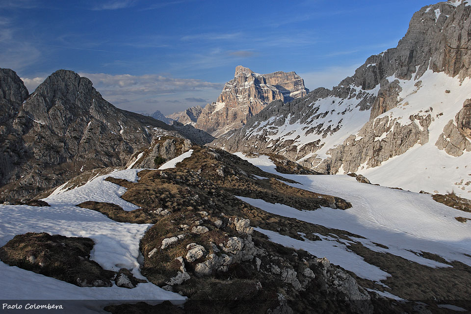 Pelmo visto dalla Civetta